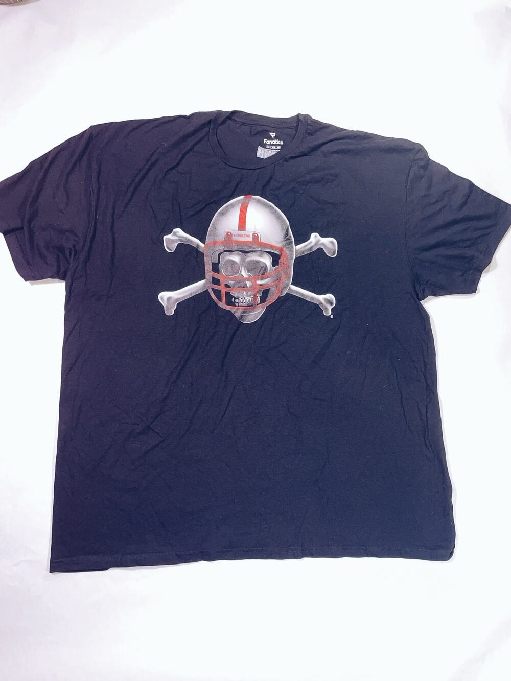 Fanatics Nebraska Cornhuskers Blackshirt Tee - Mens Size 3XL - Black